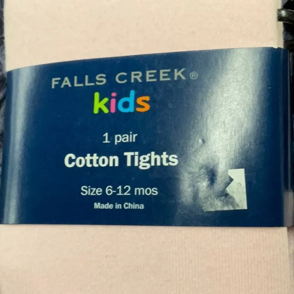 Falls Creek Kids 6-12 Months Light Pink Tights - New